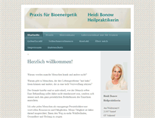 Tablet Screenshot of naturheilpraxis-bonow.de